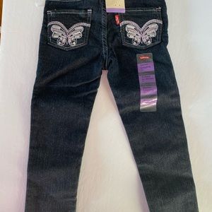 Girls Levi’s Denim legging 3T NEW